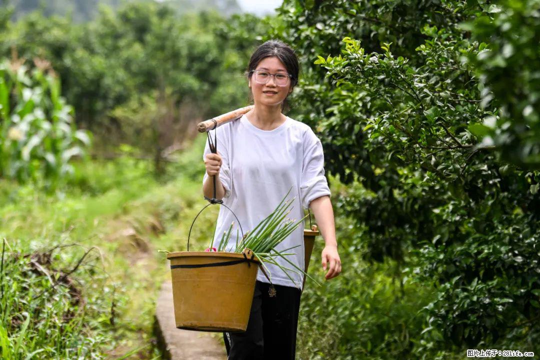 全网追的“扁担女孩”,找了一份暑假工,时薪12元 - 三亚生活资讯 - 三亚28生活网 sanya.28life.com